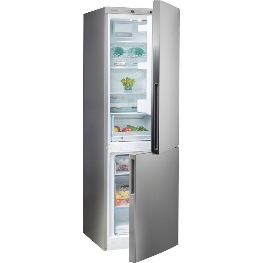 Bosch - KGE36AICA - Kühl-Gefrierkombination - 308 Liter, 38 dB(A) leise, silber