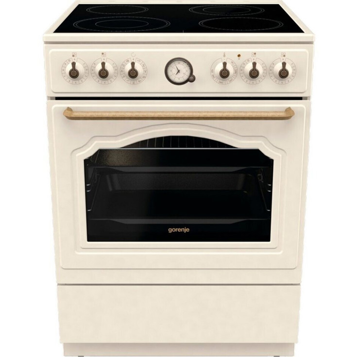 Gorenje - Standherd - GECS6B70CLI - Herde - 71 Liter, 4 Kochzonen, Aqua Clean