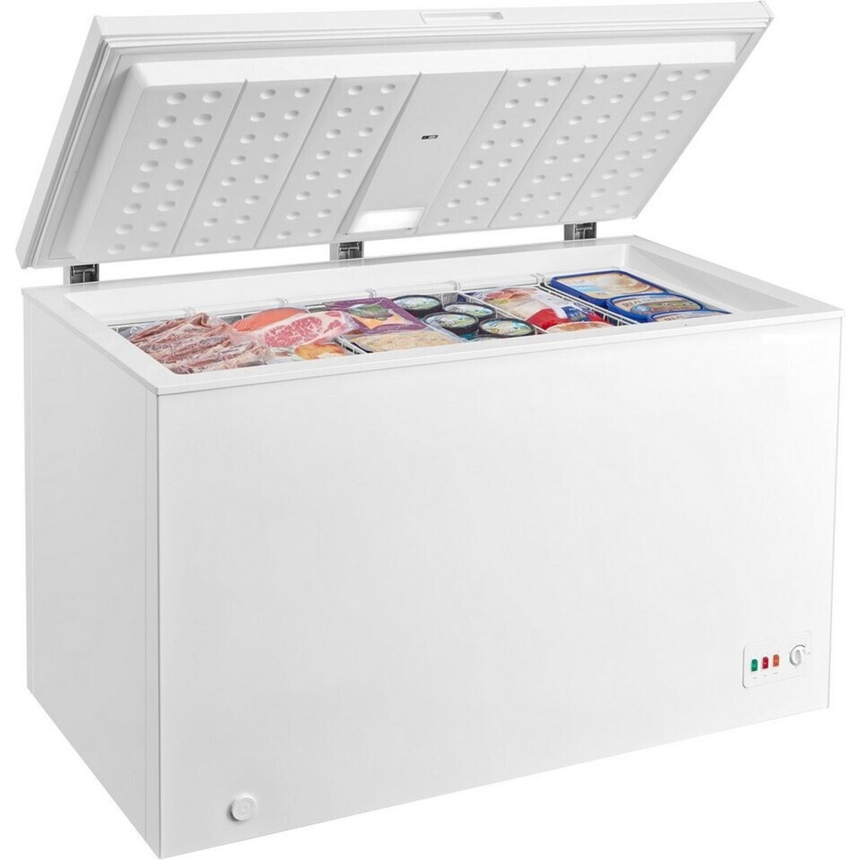 Hanseatic - HGT128B - Gefriertruhe - 300 Liter, 4 Sterne, weiß