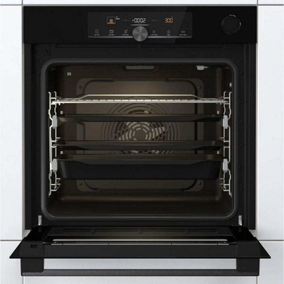 Gorenje - BSA6747A04BGWI - Einbaubackofen - 77 Liter, Smart Home, Schwarz