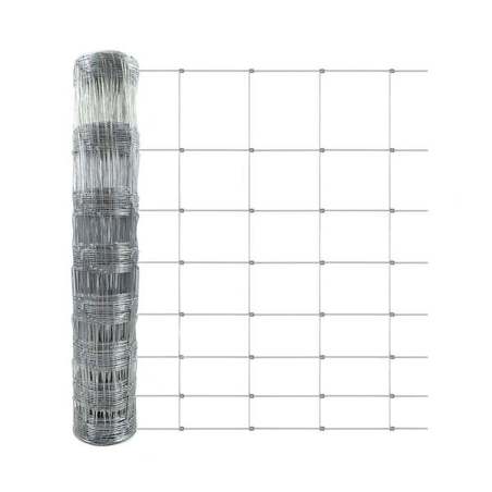 Floordirekt - Verzinkter Draht (Maschenweite 15 cm) - Wildzaun 150 cm x 50 m