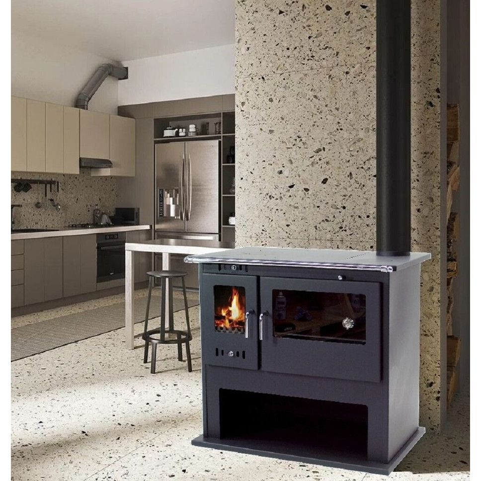 Apex - Küchenofen - 10.5kW - Festbrennstoffherd, Holzherd, Dauerbrandherd