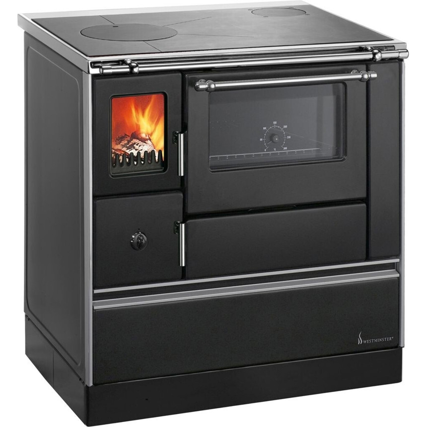 Wamsler - K 176 F/A 90 - Küchenofen - 90 cm Breite, 5 kW Heizleistung, Stahl-Kochfeld