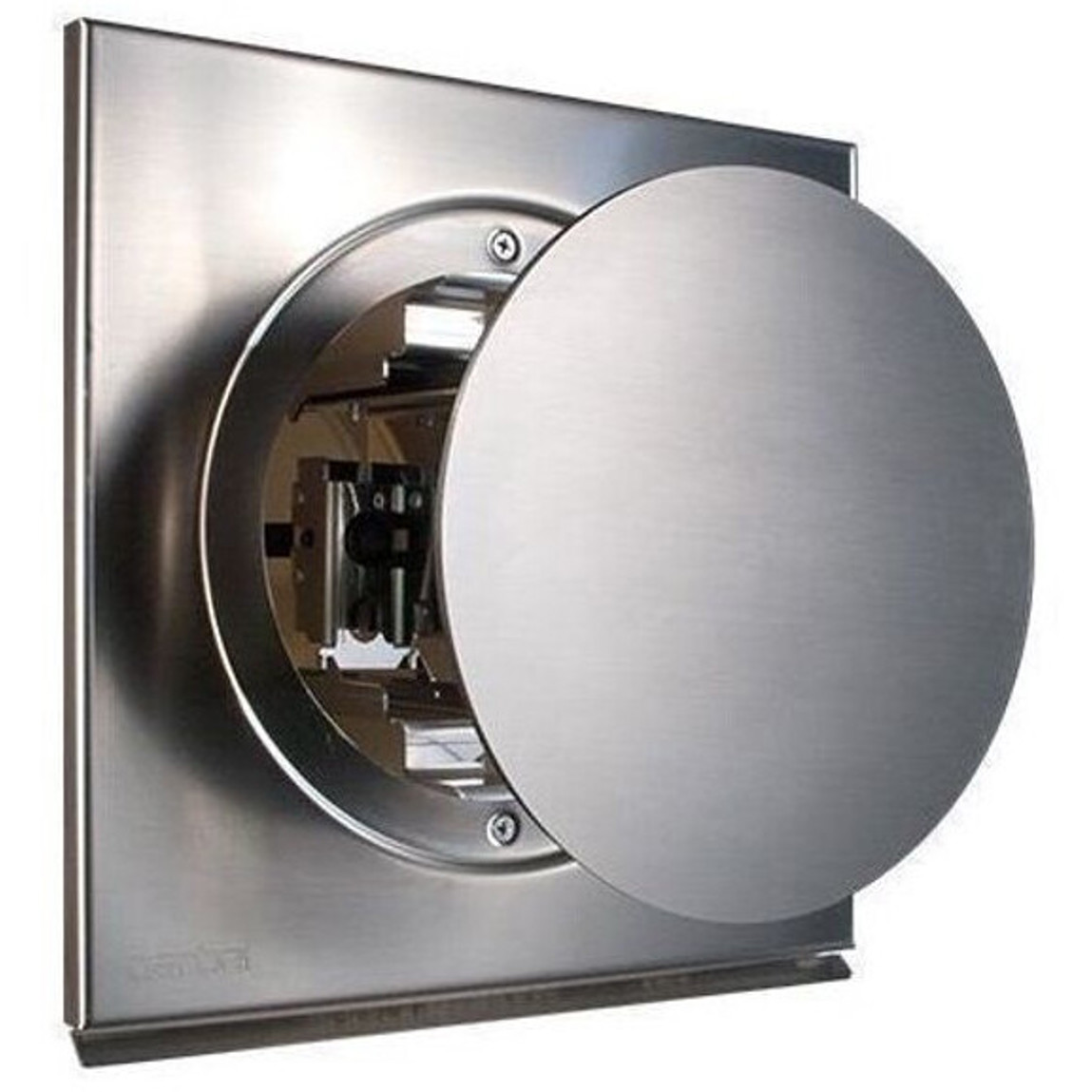 Berbel - Mauerkasten - Dunstabzugshauben-Zubehör - Edelstahl, silber, 26.5 x 25.5 cm