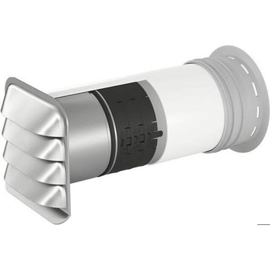 Naber - COMPAIR Prime flow P-E-Jal Col 150 - Dunstabzugshauben-Zubehör - Edelstahl, rund, kürzbar