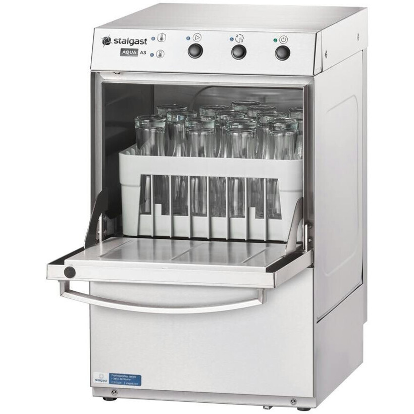 Stalgast - Gläserspülmaschine Universal - Gastro-Spülmaschinen - inkl. Klarspülmittelpumpe, Reinigerdosierpumpe