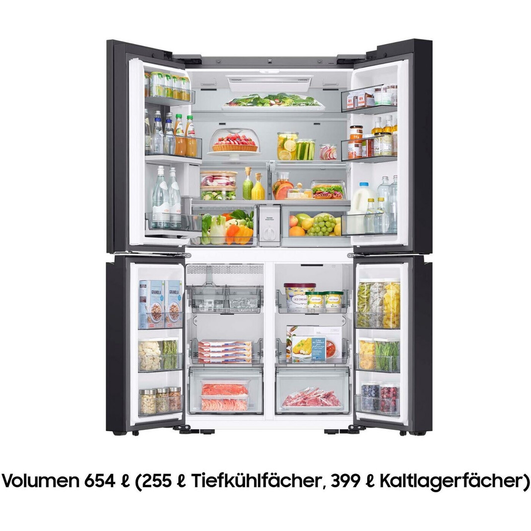 Samsung - RM90F67CECEF - Side-by-Side-Kühlschrank - No-Frost, 654 Liter, 35 dB(A)