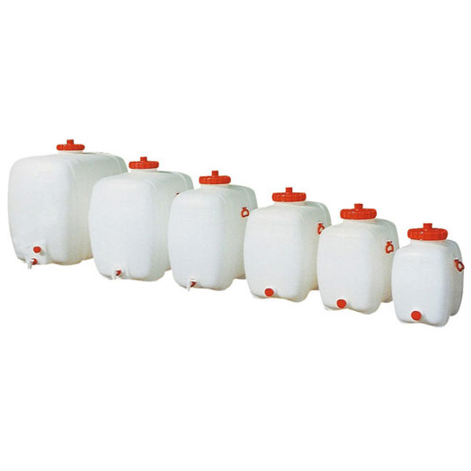 CEMO - PE-Getränkefass - Industriekanister (Polyethylen) transparent - 100 Liter