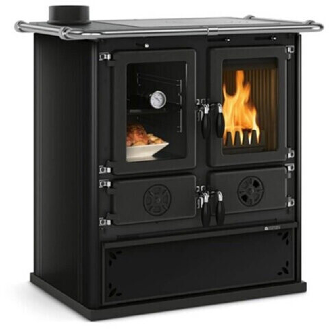 La Nordica - Rosetta Sinistra 5.0 - Küchenofen - 7,9 kW, Backofen, Dauerbrand