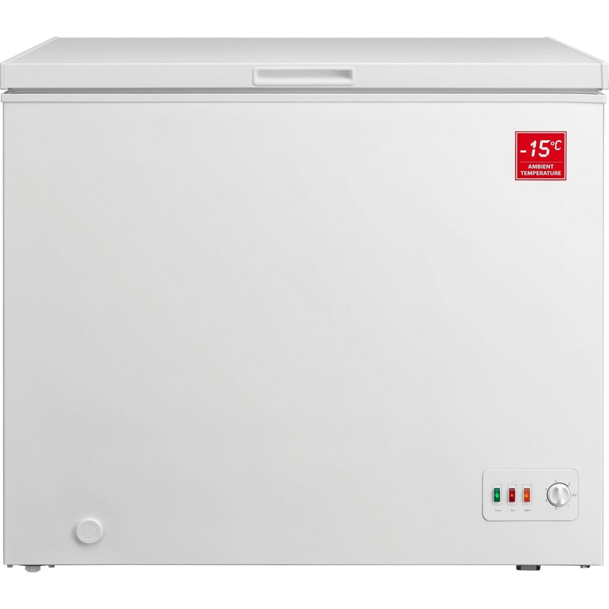 Hanseatic - HGT95A - Gefriertruhe - 200 Liter, Schnellgefrieren, weiß