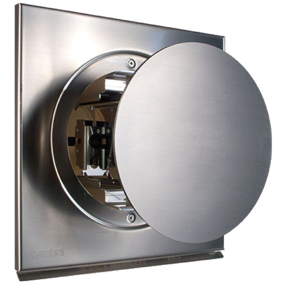 Berbel - Mauerkasten - BMK-L 150 - Dunstabzugshauben-Zubehör - Silber, Abluftbetrieb