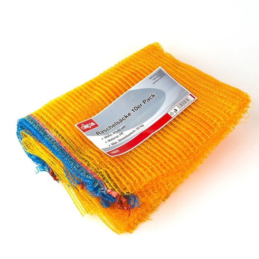 Dema - Raschelsäcke 25 kg (10er Pack)