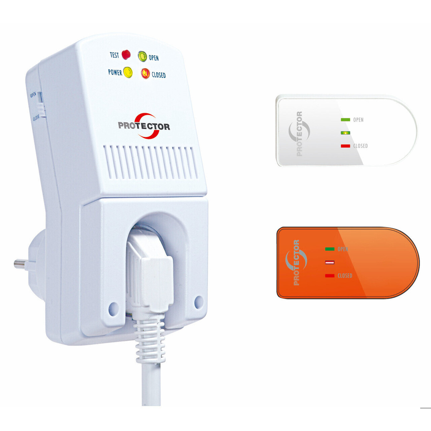 Protector - AS-5020 - Abluftsteuerung - Abluftbetrieb, Braun