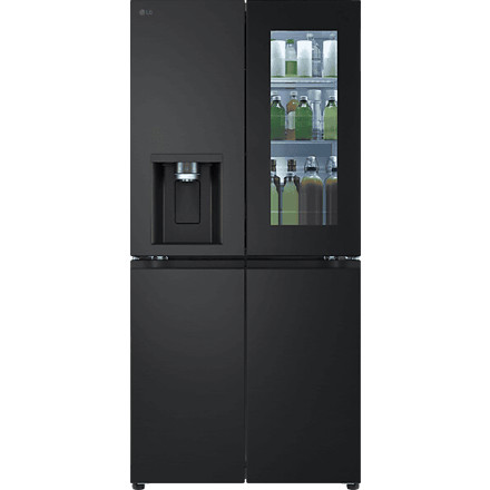 LG - GMG861EPAE - Side-by-Side-Kühlschrank - Smart, WLAN, Schwarz