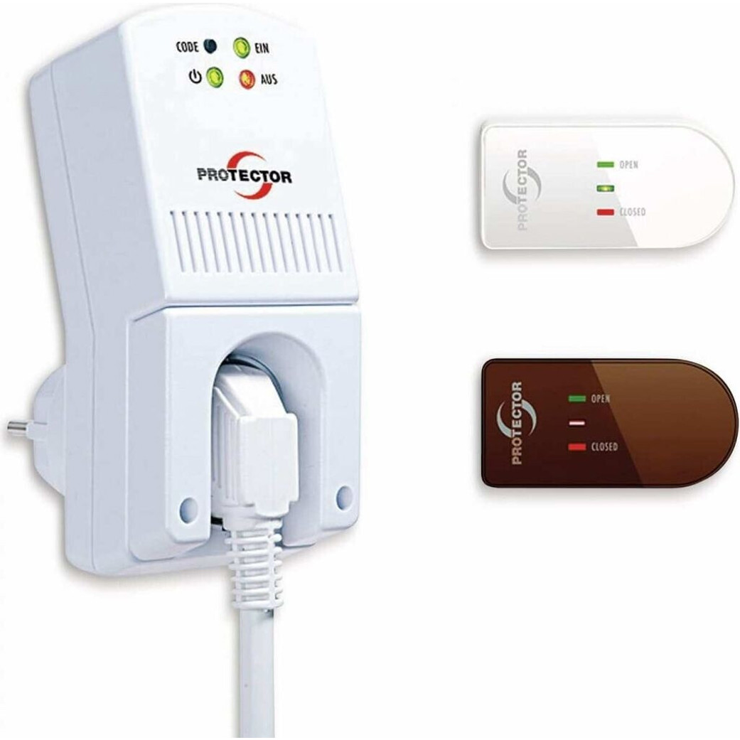 m-e - AS 5120 - Abluftsteuerung - Fensterkontaktschalter, Kunststoff, Abluftbetrieb