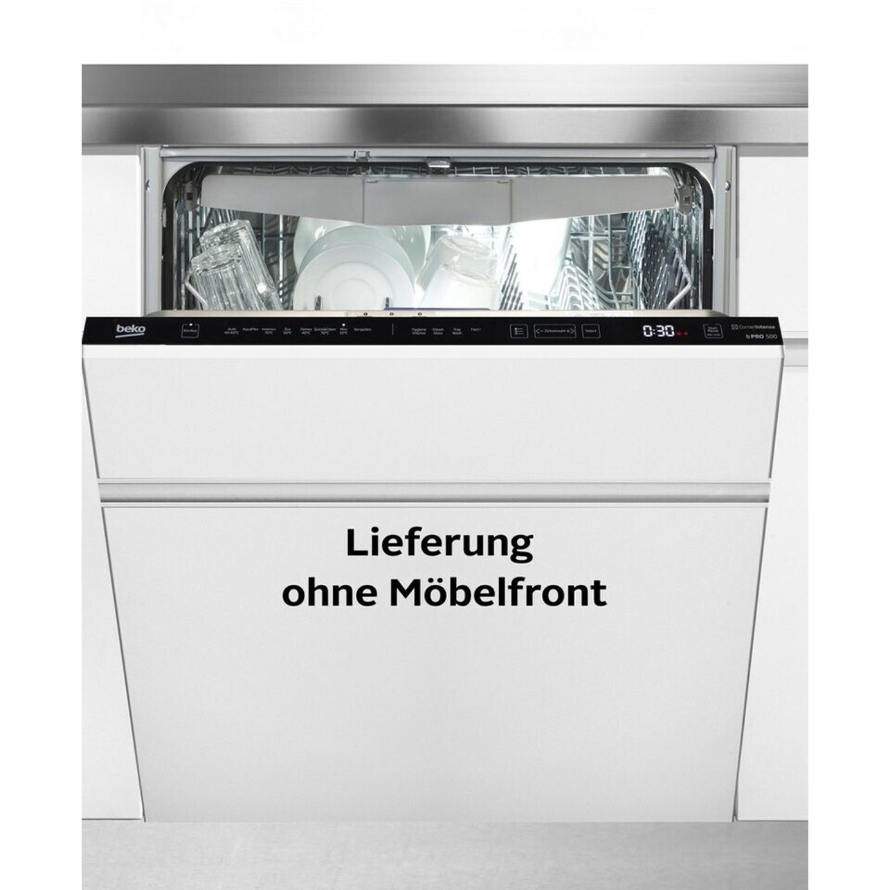 Beko - BDIN38561C - Einbaugeschirrspüler - 14 Maßgedecke, Watersafe, 42 dB(A)