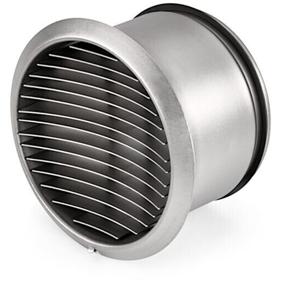 Naber - COMPAIR PRIME flow P-Turbo 150 - Mauerkasten - Rückstauklappe, Außenjalousie, Rundrohr