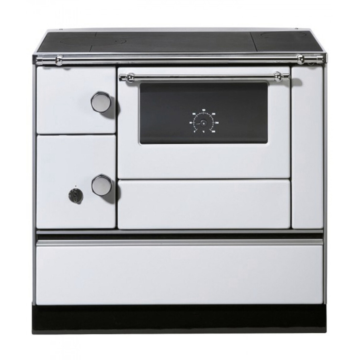 Wamsler - K 176 A/90 - Festbrennstoffherd - 90 cm breit, Stahlkochfeld, 5 kW Heizleistung