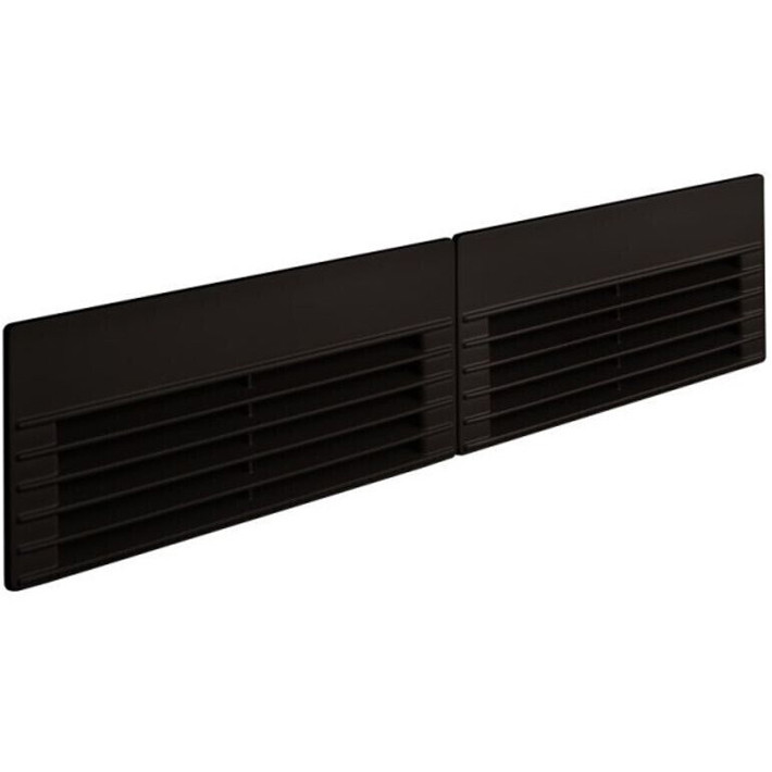 Berbel - Luftaustrittgitter-Set - schwarz - Dunstabzugshauben-Filter, Dunstabzugrohr-Zubehör