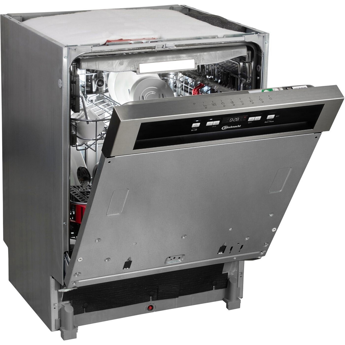 Bauknecht - B0B D651A X - Einbaugeschirrspüler - 14 Maßgedecke, 41 dB(A), Besteckschublade