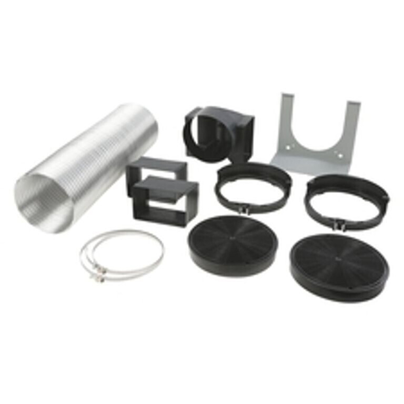 Bosch - DHZ5605 - Umluftset - Aktivkohlefilter, Metall, Silber