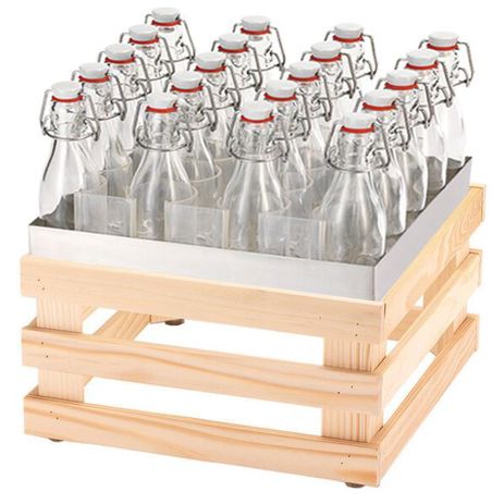 Frilich - 330x330mm (20) Bügelflaschen Getränke-Set