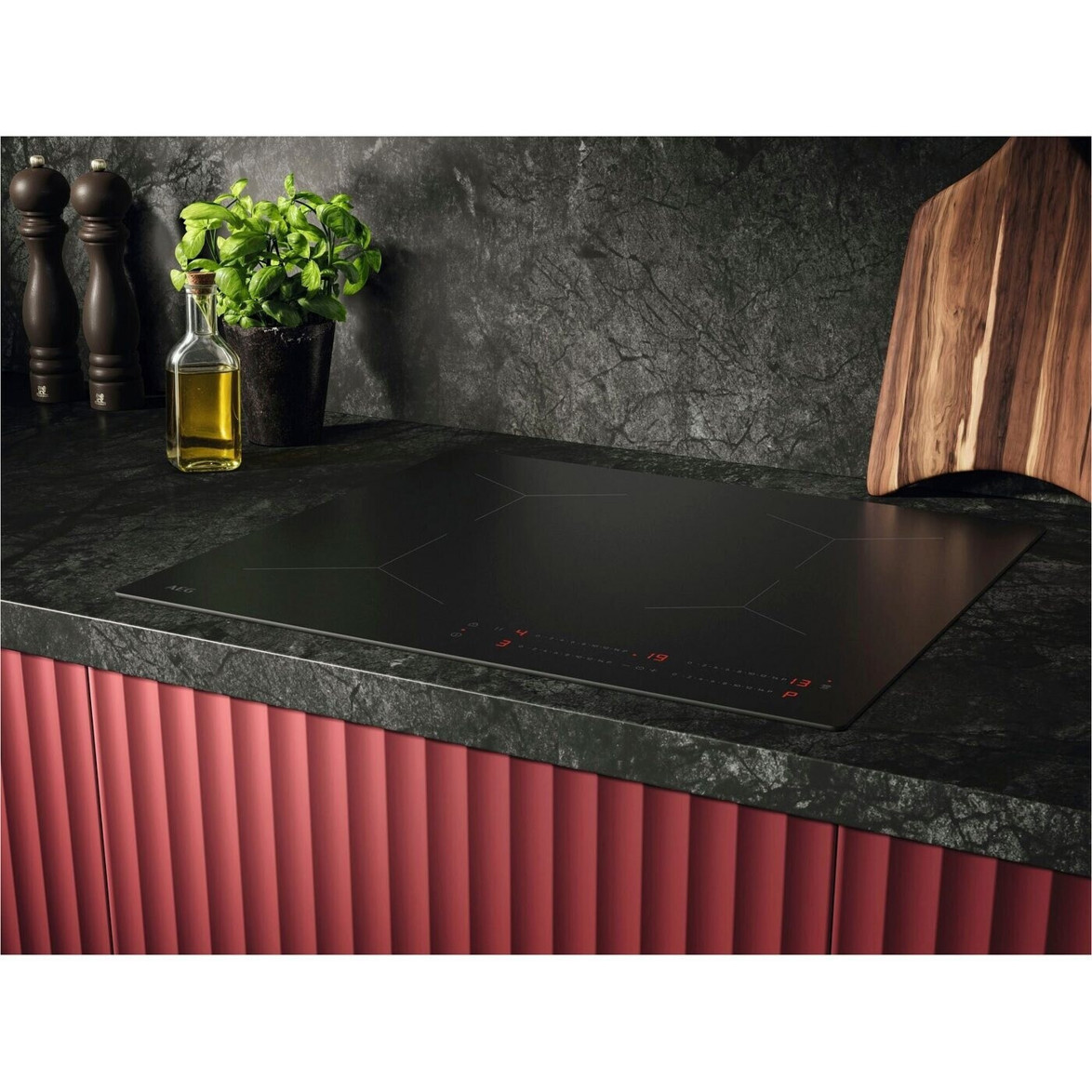 AEG - Induktionskochfeld - TO641A0AIT - Kochfelder - 4 Zonen, Touch-Control, Hob²Hood