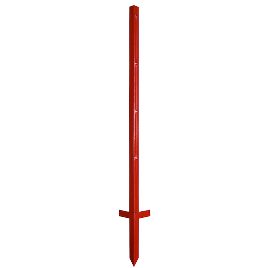 Göbel - Winkeleisenpfahl 115cm x 3mm - Stabiler Garteneinsatz (1 Stück)