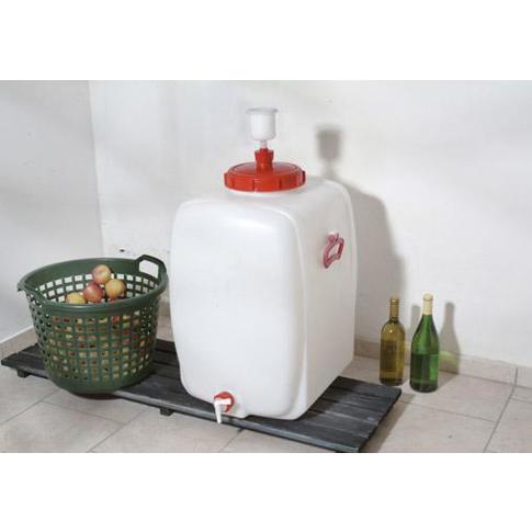 Elmar Jung Product Solutions - Comfortlebensmittelrecht (Geränkefass) - floraworld 110 l, Maße 410 x 660 x 520 mm