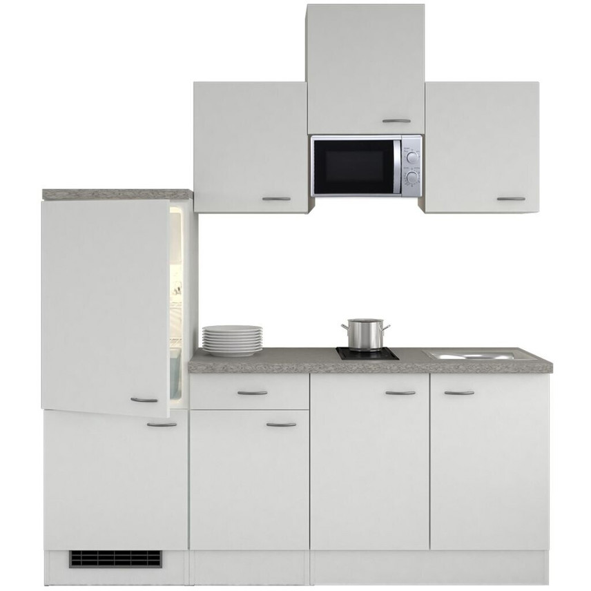 Flex-Well - Wito - Kompaktküche - Mikrowelle, Restwärmeanzeige