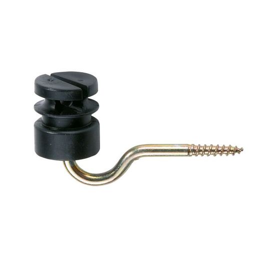 Kerbl - 25 Schlitzisolator mit 5mm Stütze (0,35 kg)