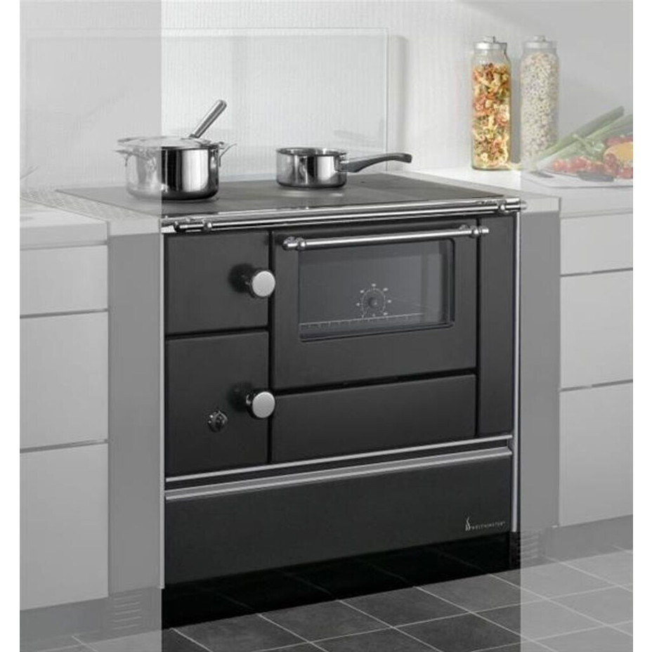 Wamsler - K 176 A/90 - Holzherd - Dauerbetrieb, seitlicher Rauchrohranschluss