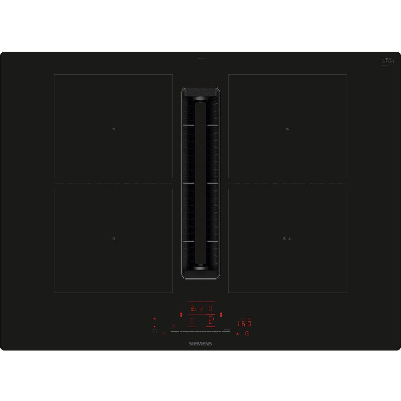Siemens - ED711HQ26E - Kochfelder - Kombi-Induktion, Bratsensor, Home Connect