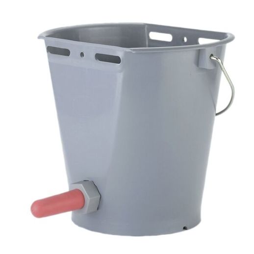 Kerbl - Kälbertränkeeimer (Kunststoff, 8 Liter) - Robust und Leicht (0,672 kg)